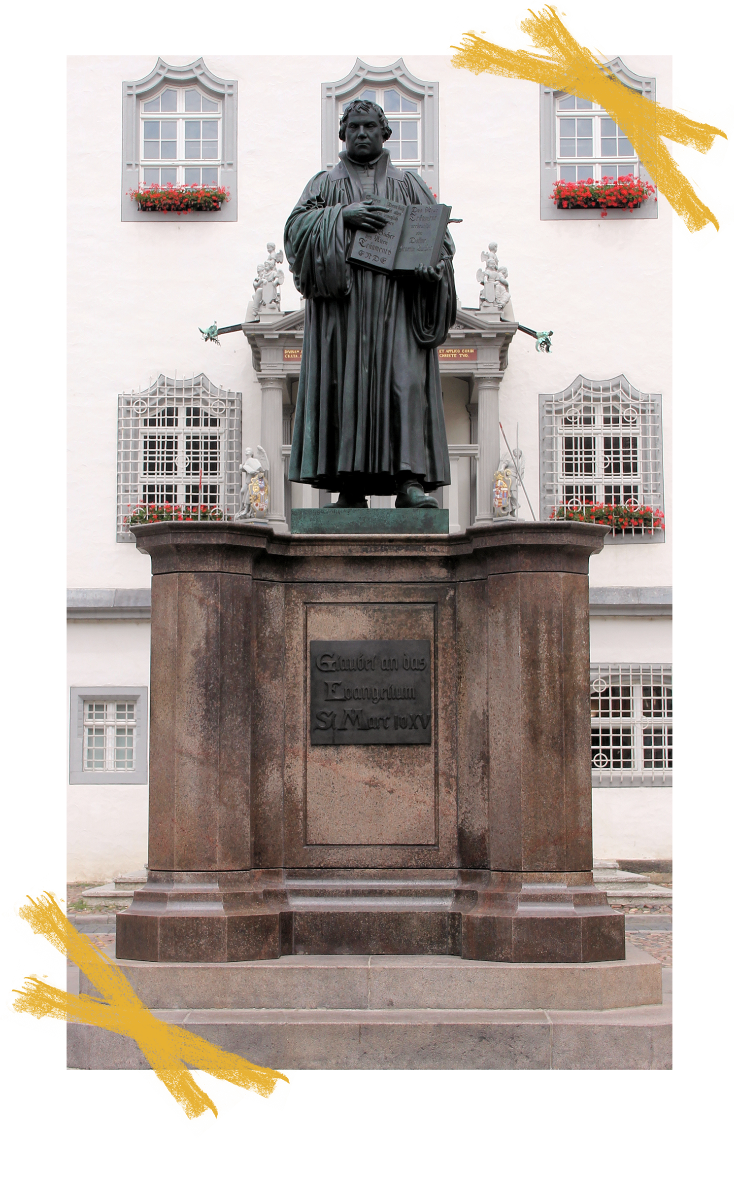 Wittenberg - Luther Denkmal